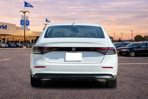 Platinum White Pearl 2026 Honda Accord LX 1.5T