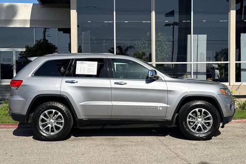 Billet Silver Metallic Clearcoat 2016 Jeep Grand Cherokee Limited