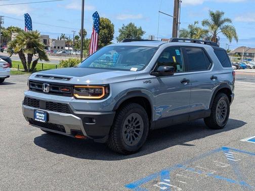 Sonic Gray Pearl 2026 Honda Passport AWD TrailSport