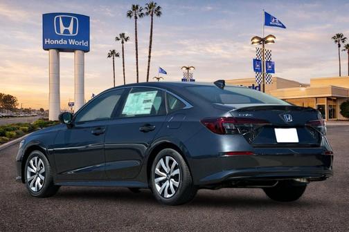 Meteorite Gray Metallic 2026 Honda Civic LX