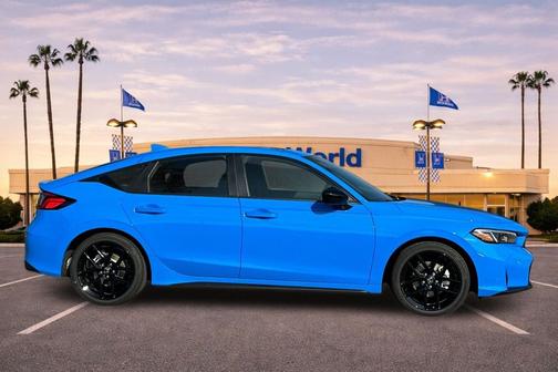 Blue Lagoon Pearl 2026 Honda Civic Hybrid Sport