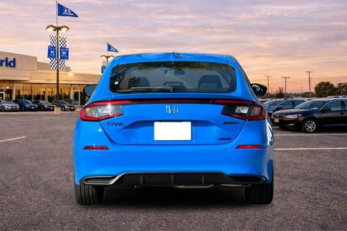 Blue Lagoon Pearl 2026 Honda Civic Hybrid Sport