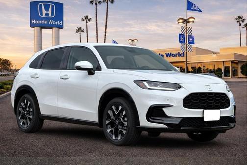 Platinum White Pearl 2026 Honda HR-V EX-L