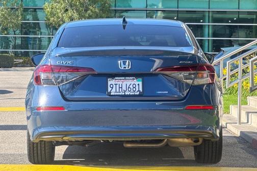 Blue Lagoon Pearl 2025 Honda Civic Hybrid Sport