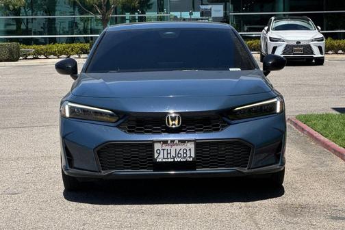 Blue Lagoon Pearl 2025 Honda Civic Hybrid Sport