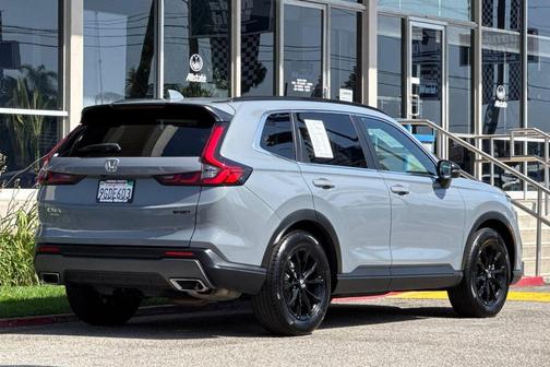Urban Gray 2023 Honda CR-V Hybrid Sport FWD