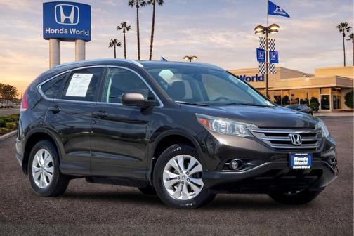 Urban Titanium Metallic 2014 Honda CR-V EX-L
