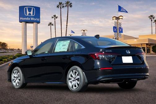 Crystal Black 2026 Honda Civic LX