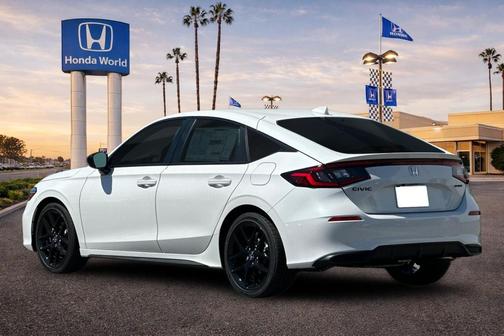 Platinum White Pearl 2026 Honda Civic Sport