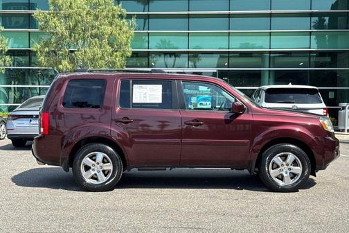 Dark Cherry Pearl 2011 Honda Pilot EX-L