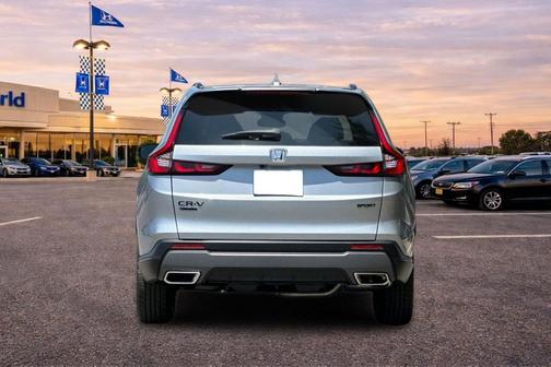 Solar Silver Metallic 2026 Honda CR-V Hybrid Sport FWD