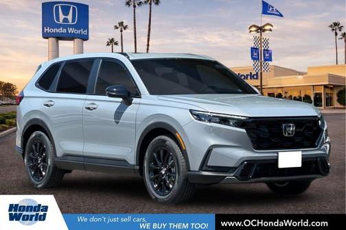 Urban Gray Pearl 2026 Honda CR-V Hybrid Sport-L FWD