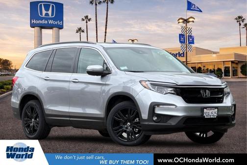 Lunar Silver Metallic 2022 Honda Pilot 2WD Special Edition