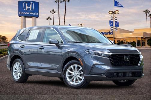 Gray 2024 Honda CR-V EX-L AWD