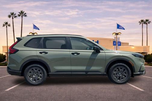 Ash Green Metallic 2026 Honda CR-V Hybrid TrailSport AWD