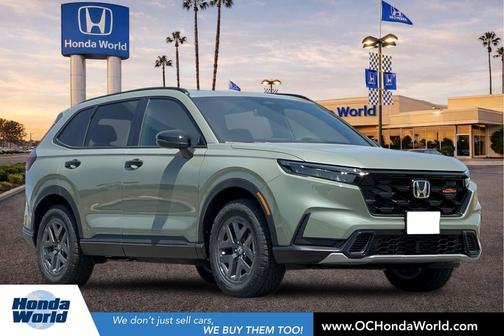 Ash Green Metallic 2026 Honda CR-V Hybrid TrailSport AWD