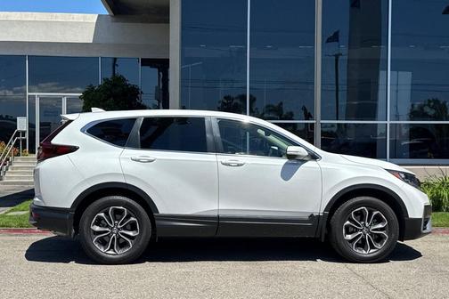 Platinum White Pearl 2022 Honda CR-V AWD EX-L