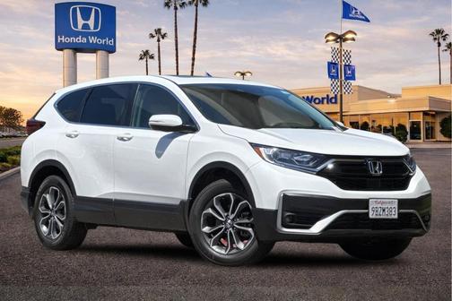Platinum White Pearl 2022 Honda CR-V AWD EX-L