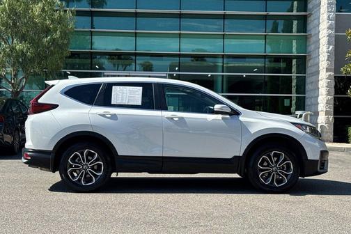 Platinum White Pearl 2022 Honda CR-V AWD EX-L