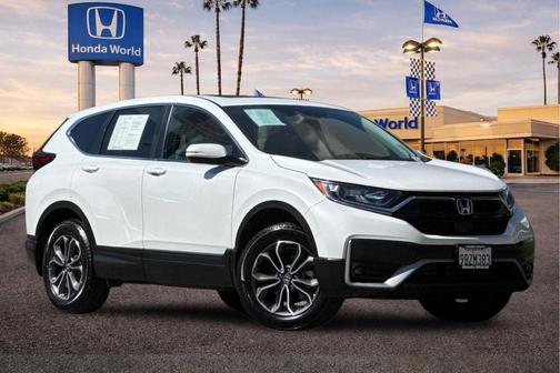 Platinum White Pearl 2022 Honda CR-V AWD EX-L