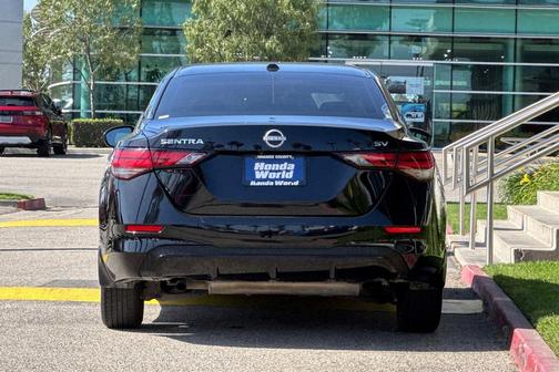 Super Black 2024 Nissan Sentra SV