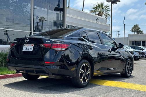 Super Black 2024 Nissan Sentra SV