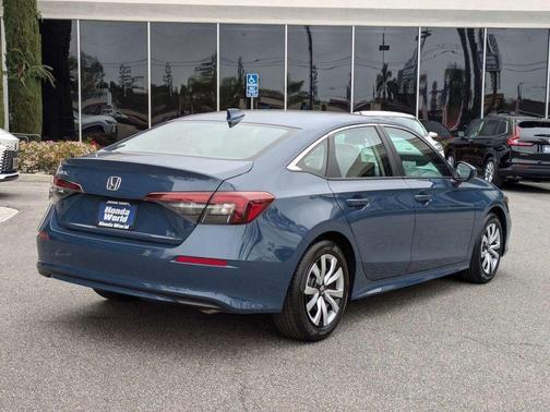 Blue Lagoon Pearl 2026 Honda Civic LX