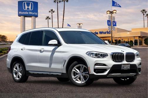 Alpine White 2020 BMW X3 sDrive30i