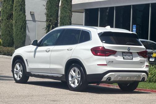 Alpine White 2020 BMW X3 sDrive30i
