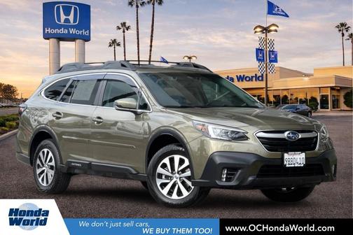 Autumn Green Metallic 2021 Subaru Outback Premium
