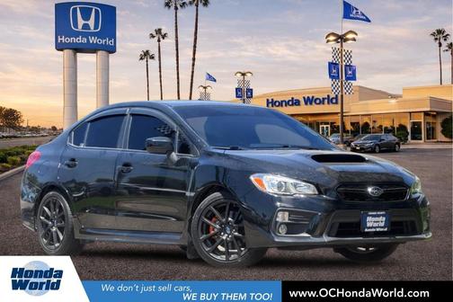 Crystal Black Silica 2021 Subaru WRX Premium