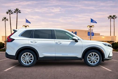 Platinum White Pearl 2026 Honda CR-V EX 2WD