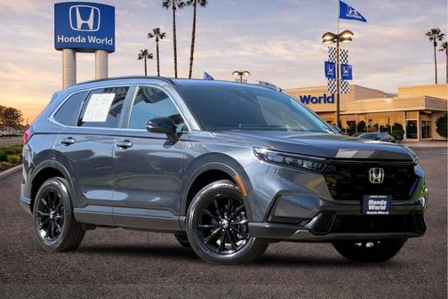 Urban Gray Pearl 2024 Honda CR-V Hybrid Sport AWD