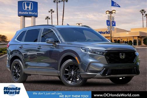 Urban Gray Pearl 2024 Honda CR-V Hybrid Sport AWD