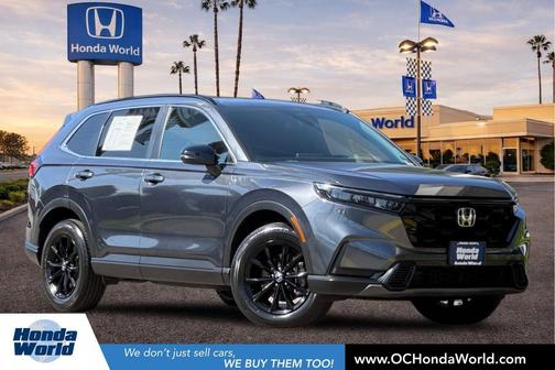 Urban Gray Pearl 2024 Honda CR-V Hybrid Sport AWD