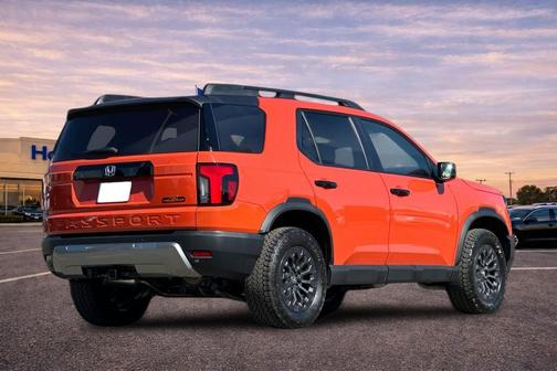 Sunset Orange 2026 Honda Passport AWD TrailSport