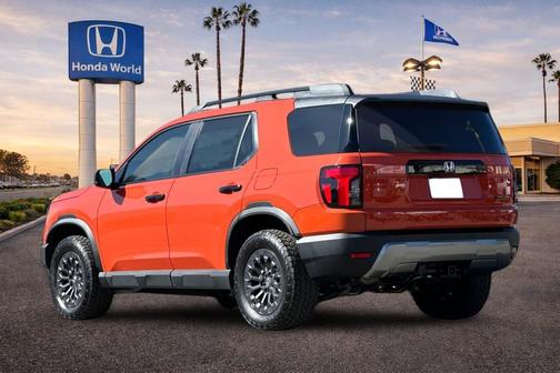 Sunset Orange 2026 Honda Passport AWD TrailSport