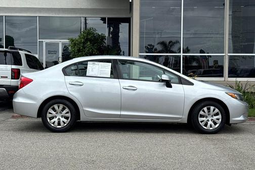 Cool Mist Metallic 2012 Honda Civic LX