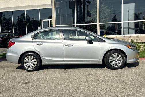 Cool Mist Metallic 2012 Honda Civic LX