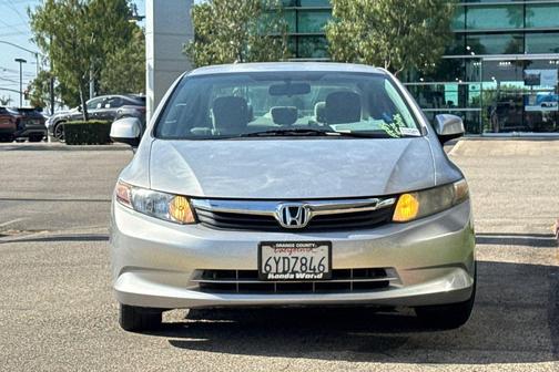 Cool Mist Metallic 2012 Honda Civic LX