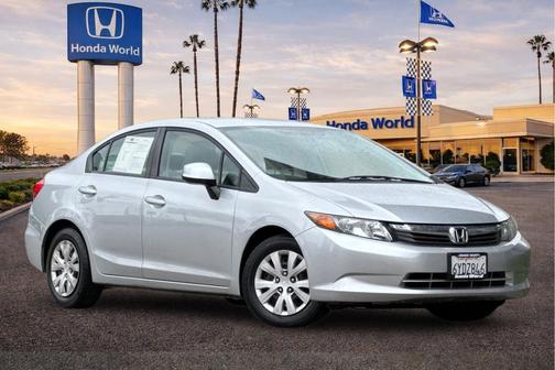 Cool Mist Metallic 2012 Honda Civic LX