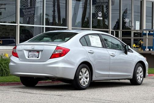 Cool Mist Metallic 2012 Honda Civic LX