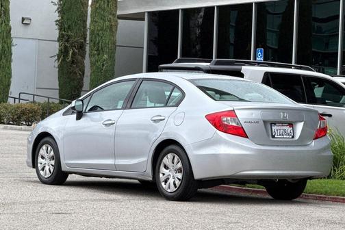 Cool Mist Metallic 2012 Honda Civic LX