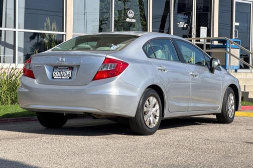Cool Mist Metallic 2012 Honda Civic LX