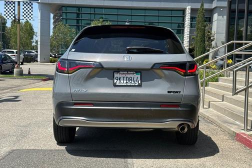 Modern Steel Metallic 2024 Honda HR-V 2WD Sport