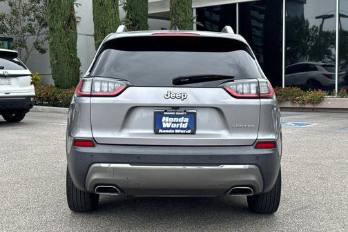 Billet Silver Metallic Clearcoat 2019 Jeep Cherokee Limited