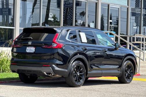 Crystal Black Pearl 2023 Honda CR-V Hybrid Sport FWD