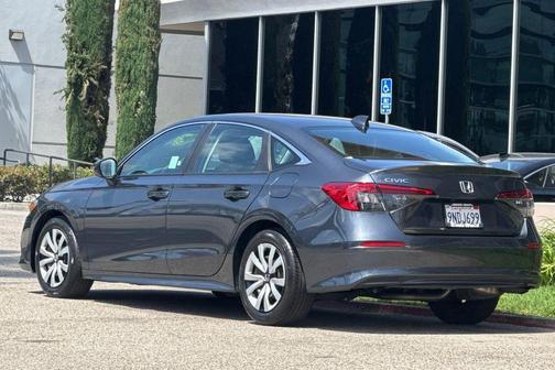 Gray Metallic 2024 Honda Civic LX