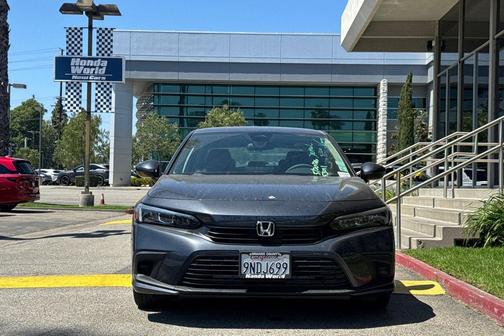 Gray Metallic 2024 Honda Civic LX