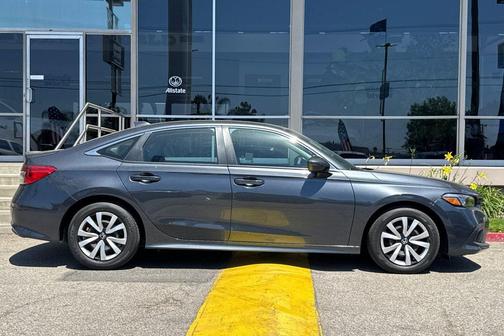 Gray Metallic 2024 Honda Civic LX